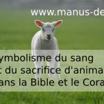 Le symbolisme du sang et du sacrifice d’animaux dans la bible et le coran