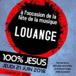 Fête de la musique : Louange 100% Jésus